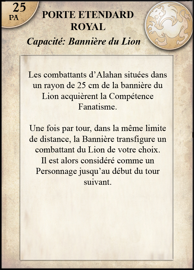 Bannière du lion